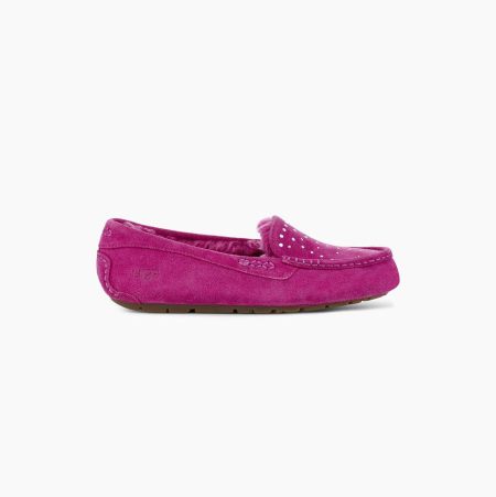 UGG Ansley Studded Fuchsia Slippers for Women (QSBN64750)